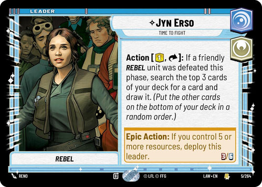 Jyn Erso - Time to Fight (5/264) (5/264) [A Lawless Time]