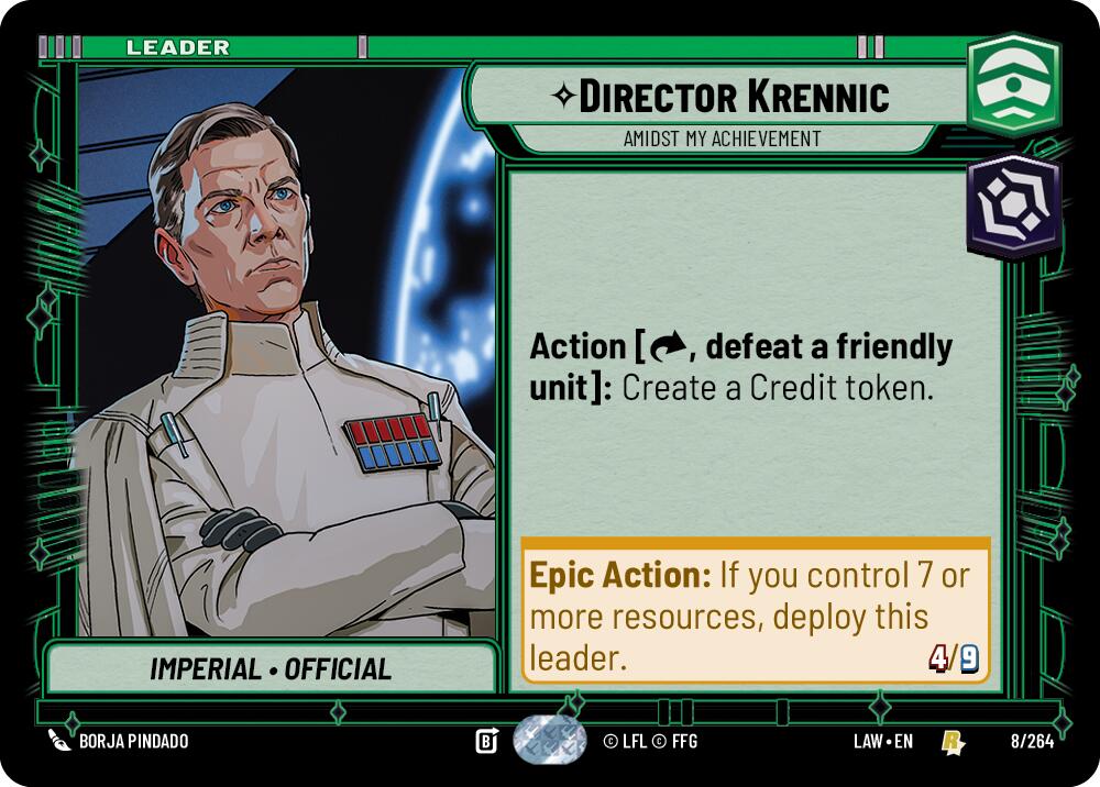 Director Krennic - Amidst My Achievement (8/264) (8/264) [A Lawless Time]