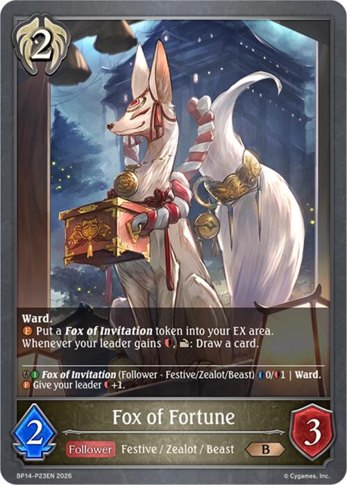 Fox of Fortune - P23 (Foil) (BP14-P23EN) [Banquet of Dreams]