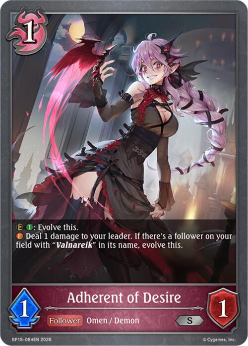 Adherent of Desire (BP15-084EN) [Trial of the Omens]