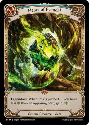 Heart of Fyendal [ANQ001] (Compendium of Rathe - Antiquity Pack)