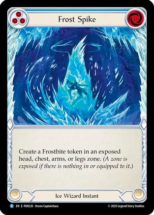 Frost Spike [PEN226] (Compendium of Rathe)