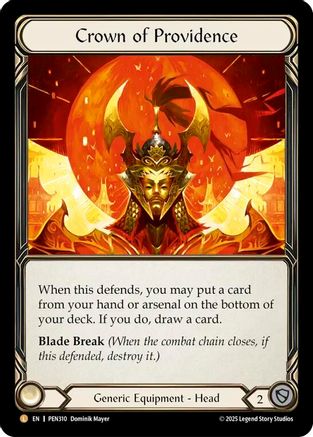 Crown of Providence [PEN310] (Compendium of Rathe)