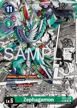 Zephagamon [EX11-035] (SP) [Dawn of Liberator]