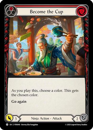 Become The Cup (Red) (Regular) [PEN040] (Compendium of Rathe)