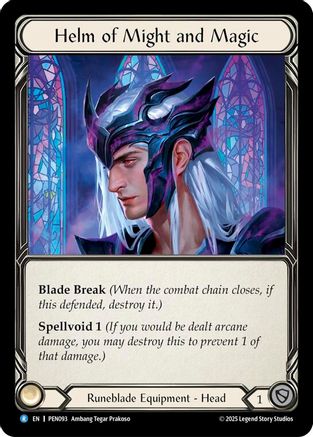 Helm Of Might And Magic [PEN093] (Compendium of Rathe)