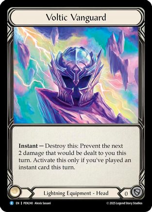 Voltic Vanguard [PEN240] (Compendium of Rathe)  Cold Foil