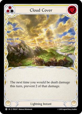 Cloud Cover (Yellow) (Regular) [PEN247] (Compendium of Rathe)