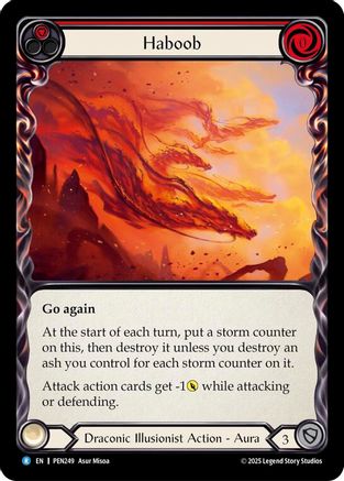 Haboob (Red) (Regular) [PEN249] (Compendium of Rathe)