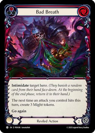 Bad Breath (Red) (Regular) [PEN306] (Compendium of Rathe)