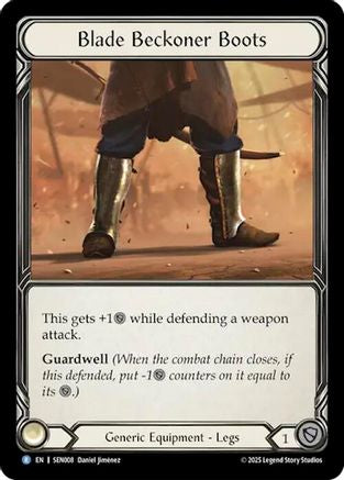 Blade Beckoner Boots [SEN008] (GEM Pack 2)