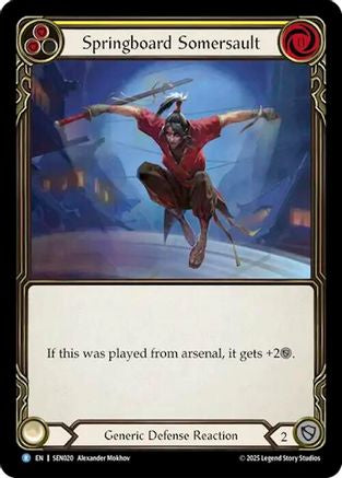 Springboard Somersault [SEN020] (GEM Pack 2)