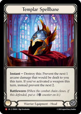 Templar Spellbane [PEN043] (Compendium of Rathe)
