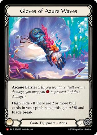 Gloves Of Azure Waves [PEN167] (Compendium of Rathe)