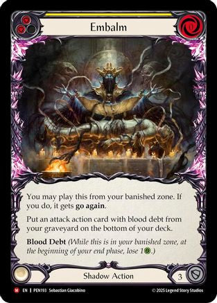 Embalm (Yellow) [PEN193] (Compendium of Rathe)