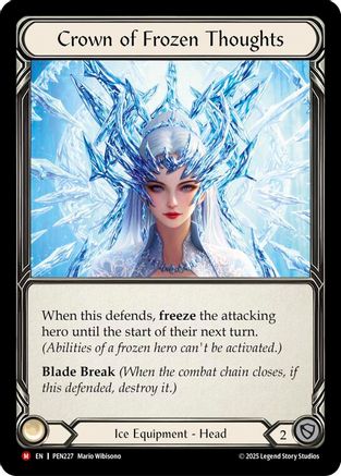 Crown Of Frozen Thoughts [PEN227] (Compendium of Rathe)  Cold Foil