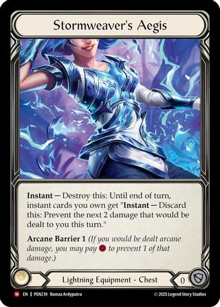 Stormweavers Aegis [PEN239] (Compendium of Rathe)