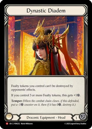Dynastic Diadem [PEN252] (Compendium of Rathe)  Cold Foil
