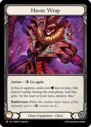 Havoc Wrap [PEN275] (Compendium of Rathe)  Cold Foil