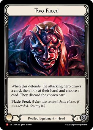 Two Faced [PEN299] (Compendium of Rathe)  Cold Foil