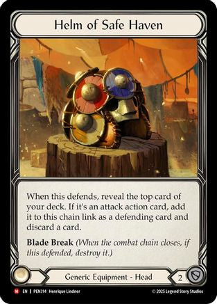 Helm Of Safe Haven [PEN314] (Compendium of Rathe)  Cold Foil