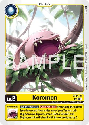 Kormon [ST24-01] [Starter Deck: Data Squad]