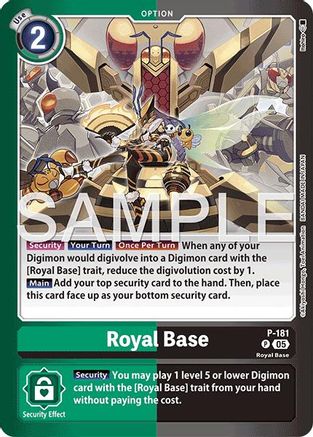 Royal Base [P-181] [Limited Card Pack -Another Knight-]
