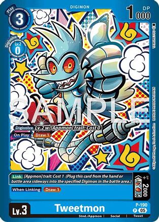 Tweetmon [P-190] [Limited Card Pack -Another Knight-]