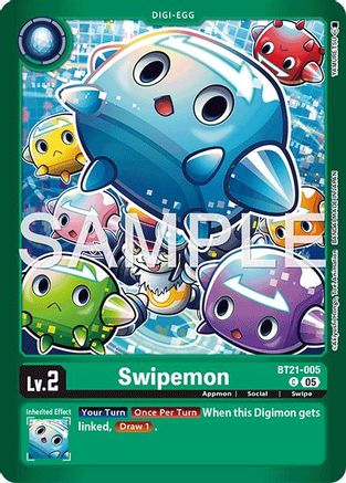 Swipemon [BT21-005] [Limited Card Pack -Another Knight-]
