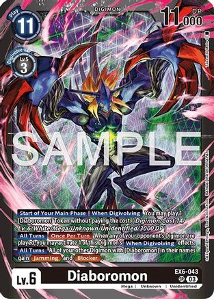 Diaboromon [EX6-043] [Limited Card Pack -Another Knight-]