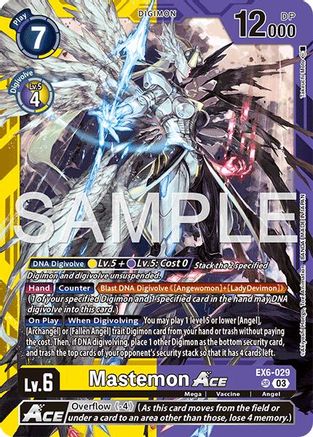 Mastemon ACE [EX6-029] [Limited Card Pack -Another Knight-]