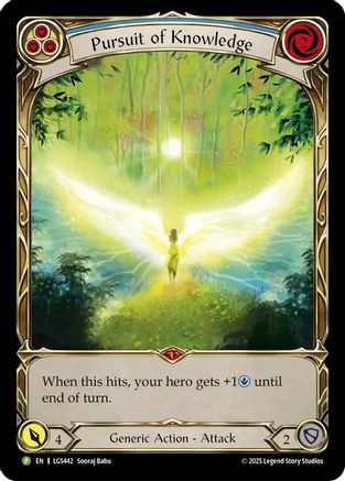 Pursuit of Knowledge [LGS442] (Promo)  Cold Foil