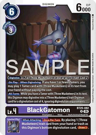 BlackGatomon [BT25-082] [Dual Revolution]