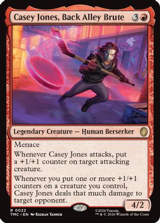 Casey Jones, Back Alley Brute [Teenage Mutant Ninja Turtles Commander]