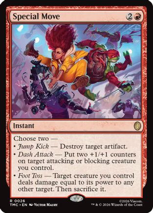 Special Move [Teenage Mutant Ninja Turtles Commander]