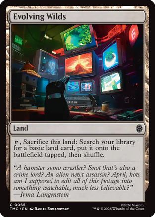 Evolving Wilds [Teenage Mutant Ninja Turtles Commander]