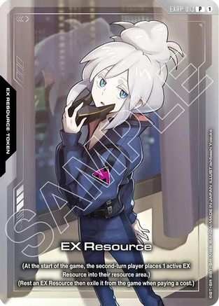 EX Resource (EXRP-013) (Mobile Suit Gundam GQuuuuuuX) (EXRP-013) - Promotional EX Resource Tokens Holofoil