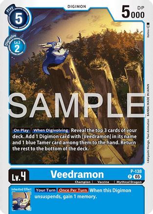 Veedramon [P-138] (Reprint) [Advanced Booster Digimon Generation]