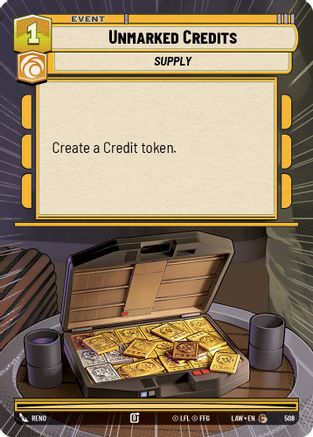 Unmarked Credits (508) (Hyperspace) (508) [A Lawless Time]