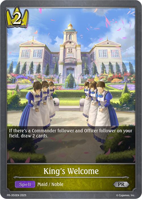 King's Welcome (PR-350EN) [Promotional Cards]