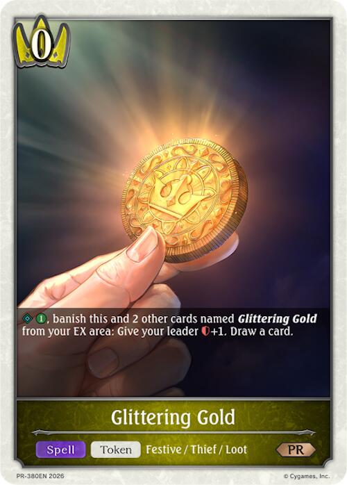 Glittering Gold (PR-380EN) [Promotional Cards]