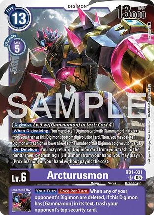 Arcturusmon [RB1-031] (Reprint) [Advanced Booster Digimon Generation]