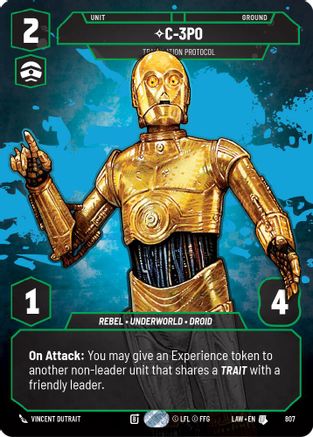 C-3PO - Translation Protocol (Prestige) (807) (807) [A Lawless Time]