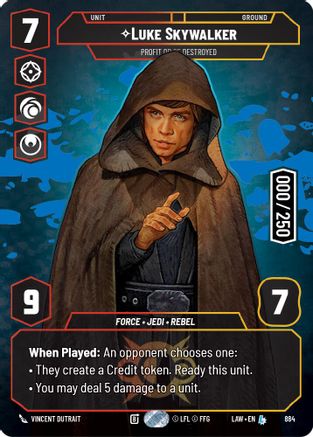 Luke Skywalker - Profit or Be Destroyed (Serialized) (884) (884) [A Lawless Time]