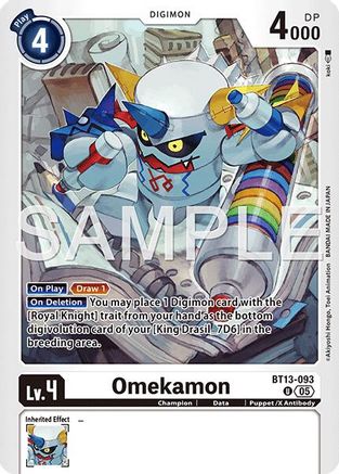 Omekamon [BT13-093] (Reprint) [Advanced Booster Digimon Generation]