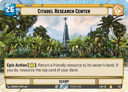 Citadel Research Center (293) (Hyperspace) (293) [A Lawless Time]
