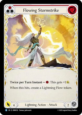 Flowing Stormstrike (OMN152) - Omens of the Third Age Rainbow Foil