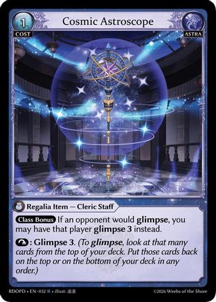 Cosmic Astroscope (032) - Radiant Origins Pantheon
