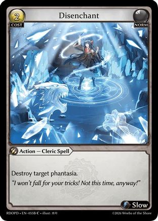 Disenchant (055B) (055B) - Radiant Origins Pantheon