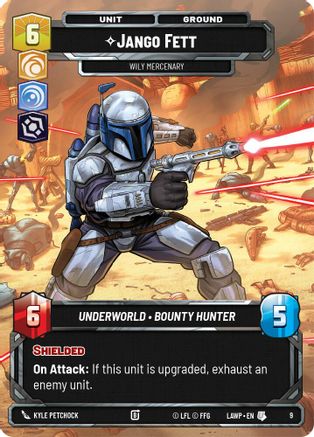 Jango Fett - Wily Mercenary (9) - A Lawless Time  Weekly Play Promos